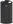 Fireguard self-extinguishing waste bin 20 l, black