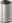 Fireguard self-extinguishing waste bin 20 L, matt stainless steel