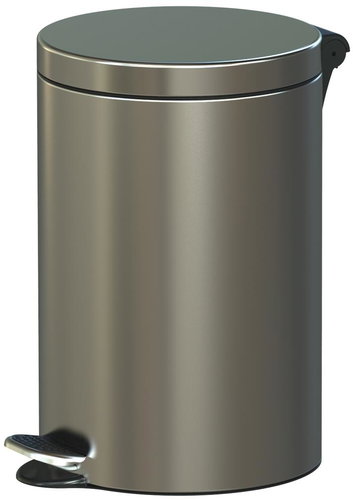 ALDA Pedal bin Freedom Fresh 12 L, matt stainless steel - Rubbish Bin - Main image