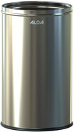 ALDA Room Basket 18 L, matt stainless steel - Rubbish Bin