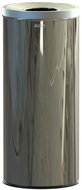 ALDA Waste basket Hotel Comfort 45 L, Stainless steel glossy - Rubbish Bin