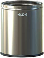ALDA Room Basket 7 L, matt stainless steel - Rubbish Bin