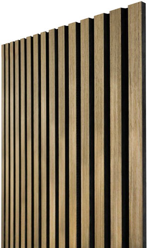 ALFI style Acoustic panel with wood veneer, decor oak, brown - Acoustic Panel - Main image