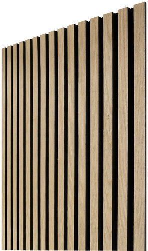 ALFI style Acoustic panel with wood veneer, decor oak, light - Acoustic Panel - Main image