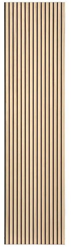 Alfistyle acoustic panel 244 × 60,5 cm, light oak - Acoustic Panel - Main image