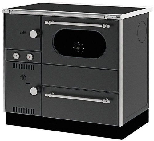 ALFA PLAM Stove ALFA TERM 20*NR*ECO*A - D, right, anthracite - Solid Fuel Stove - Main image
