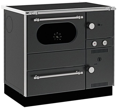 ALFA PLAM Stove ALFA TERM 20*NR*ECO*A - L, left, anthracite - Solid Fuel Stove - Main image