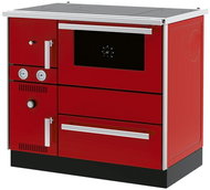 ALFA PLAM Stove ALFA TERM 20*NR*ECO*CV - D, right, red - Solid Fuel Stove