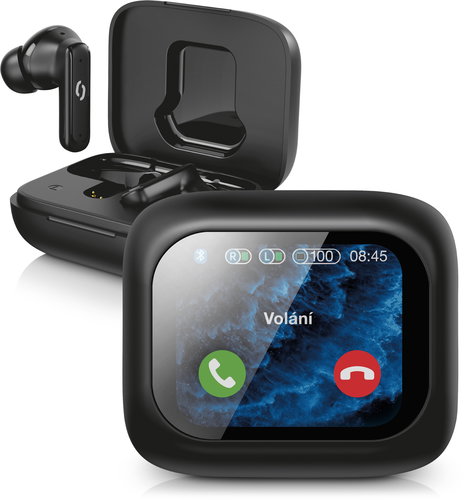 ALIGATOR Pods LCD + ANC black - Wireless Headphones - Main image