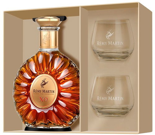 REMY MARTIN XO 700ml 40% + 2x Glass GB - Cognac - Main image