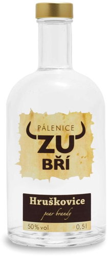 Zubří Hruškovice 0,5l 50% - Spirit - Main image