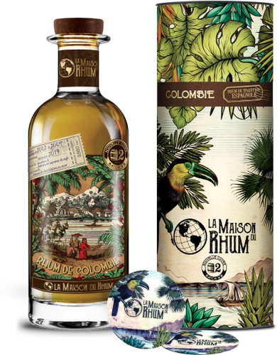 LA MAISON DU RHUM Columbia 9y 2008 700ml 46% / Bottled 2017 - Rum - Main image