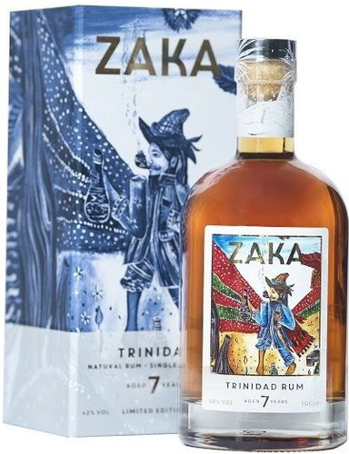 Zaka Trinidad 7Y 0,7l 42% L. E. - Rum - Main image