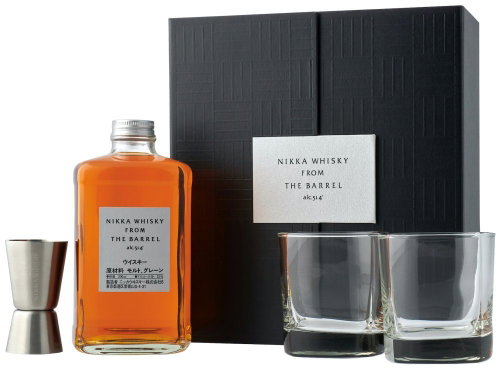 NIKKA From The Barrel 500ml 51.4% + 2x Glass + Jigger GB - Whisky - Main image