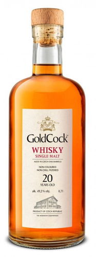 Rudolf Jelínek Gold Cock 20Y 0,7l 49,2% - Whisky - Hlavní obrázek