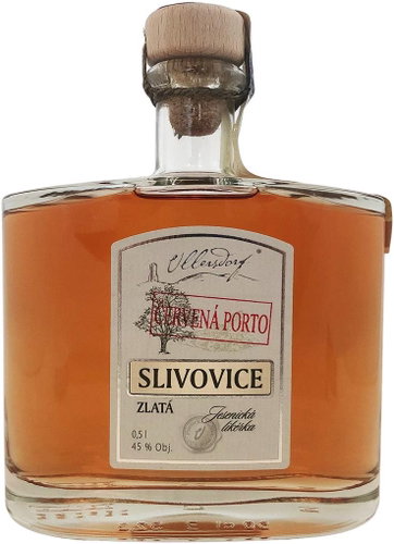 Ullersdorf Golden Slivovitz PORTO 0,5 l 45 % - Spirit - Main image
