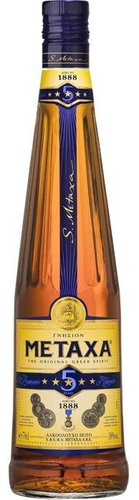 Metaxa 5* 1l 38% - Brandy - Main image
