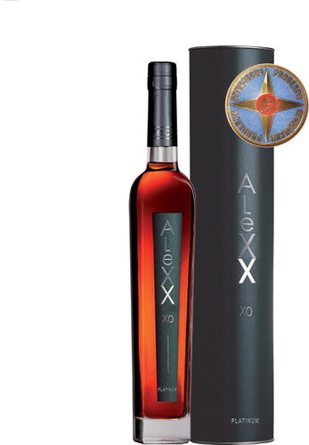 Brandy AleXX XO Platinum 6Y 0,5l 40% tube - Brandy - Main image