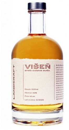Landcraft Cherry 0,5l 45% / Year of bottling 2021 L. E. - Brandy - Main image