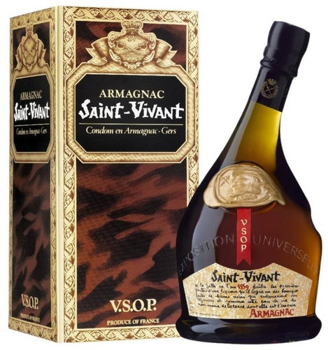 Saint Vivant de la Salle VSOP Armagnac 0,7l 40% - Armagnac - Main image