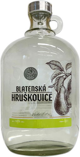 Blatenská hruškovice demižón 2 l 50 % - Pálenka - Hlavní obrázek