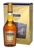 Martell VS fine cognac 0,7l 40% + 2 GB glass - Cognac