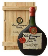 Armagnac Delord 1971 0.7l 40% wooden box - Cognac