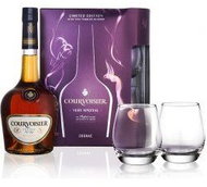 Courvoisier VS 0.7l 40% + 2x Glass GB - Cognac