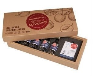 Tasting set of plums 5 × 0,04l 42,5% - 50% - Spirit - Main image