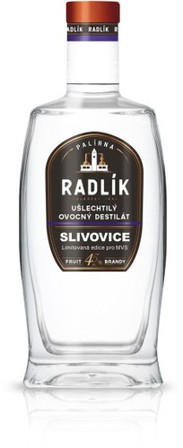 Radlík Slivovice Karlátka 0,5l 45% - Spirit - Main image