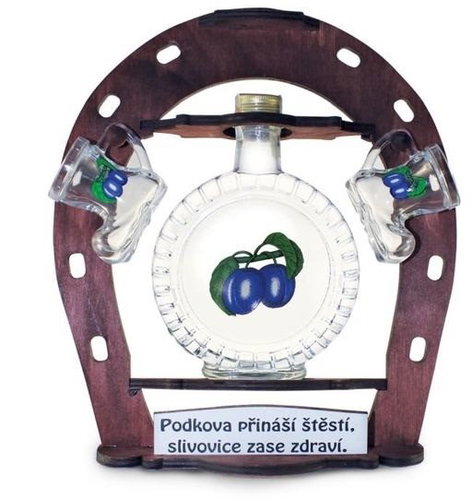 Slivovice Horseshoe Set 0.35l 45% - Spirit - Main image