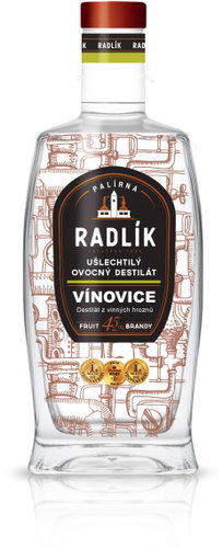 Radlík Vínovice 0,5l 45% - Spirit - Main image