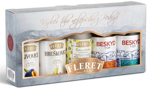 Fleret tasting set 5×0,05l GB - Spirit - Main image