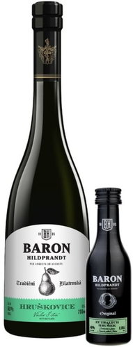 Baron Hildprandt Hrusškovice 0,7l+Ripe Pear 0,05l - Spirit - Main image