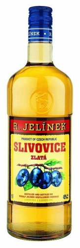Rudolf Jelinek Slivovice Zlatá 1l 45% - Spirit - Main image