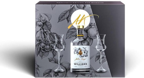 Anton Kaapl Hrusškovice Williams 0,5l 47% + 2x glass - Spirit - Main image