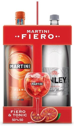 Martini Fiero 1l 14,4% + Kinley Tonic - Apéritif