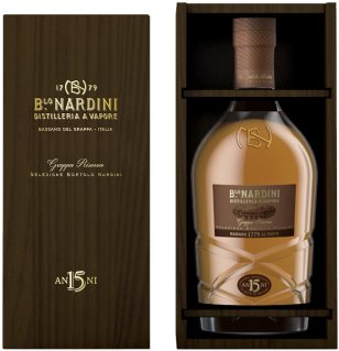 Grappa Riserva Nardini 15y 0.7l 45% Wooden Box - Spirit - Main image