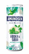 Amundsen Vodka & Soda Bezinka a Máta 0,25l 6% - Míchaný nápoj