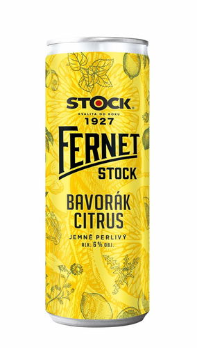 Fernet Stock Bavorák Citrus 0,25l 6% - Míchaný nápoj - Hlavní obrázek