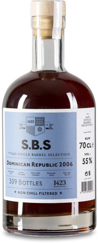 S.B.S Dominican Republic 12Y 2006 0,7L 55% L.E. / Bottled 2018 - Rum - Main image