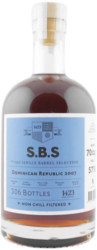 S.B.S Dominican Republic 12Y 2007 0.7l 57% L.E. / Bottled 2019 - Rum - Main image