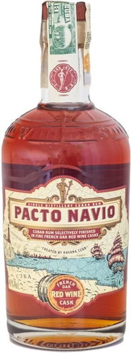 Pacto Navio French Oak Red Wine Cask 0.7l 40% - Rum - Main image