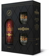 Brugal 1888 Gran Reserva 0.7l 40% + 2x Glass GB - Rum