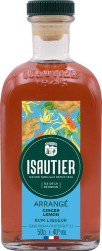 Isautier Arrangé Ginger Lemon 0,5l 40% - Liqueur - Main image