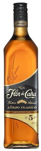 Flor de Caña anejo clasico 5Y 40% - Rum - Main image