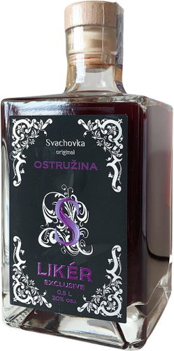 Svachovka Exclusive blackberry liqueur 0,5L 20% - Liqueur - Main image