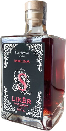 Svachovka Exclusive Liqueur Raspberry 0,5L 20% - Liqueur - Main image
