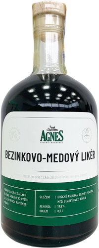 Agnes Bezinkovo-medový likér 0,5L 18,5% - Liqueur - Main image