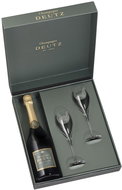 Deutz Brut 0.75l 12% + 2x Glass GB - Champagne